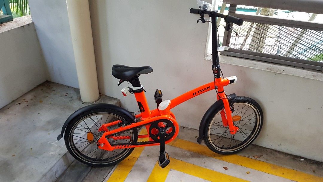 Foldable bike Tilt 720 from decathlon