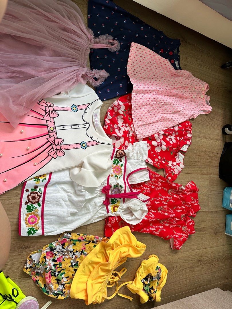 Toddler Girl Clothes bundle 2 3 year old 40 pieces of dresses