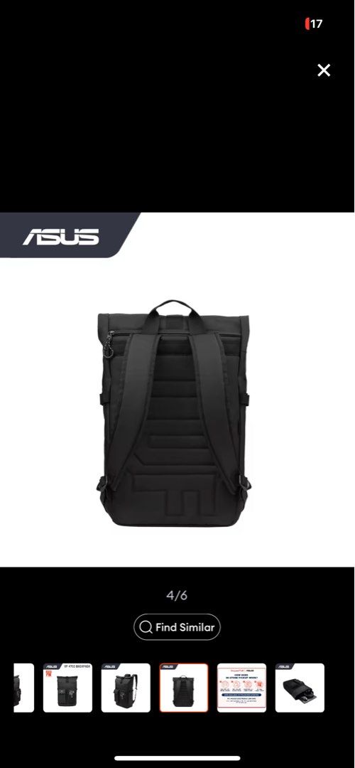 TUF Gaming Laptop Bag, Computers & Tech, Parts & Accessories, Laptop