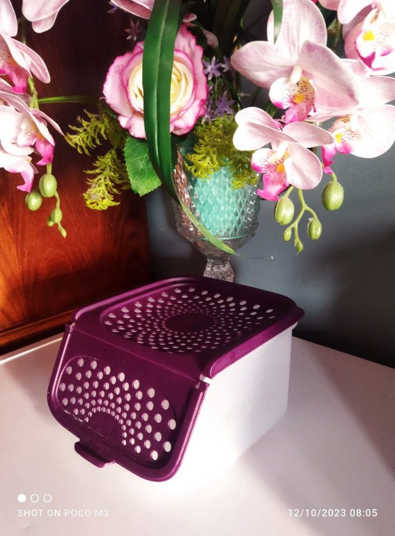 Tupperware garlic keeper, Furniture & Home Living, Kitchenware