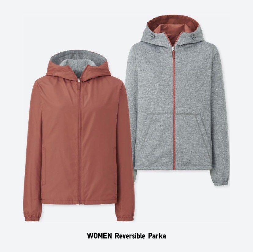 Uniqlo double sided new arrivals jacket