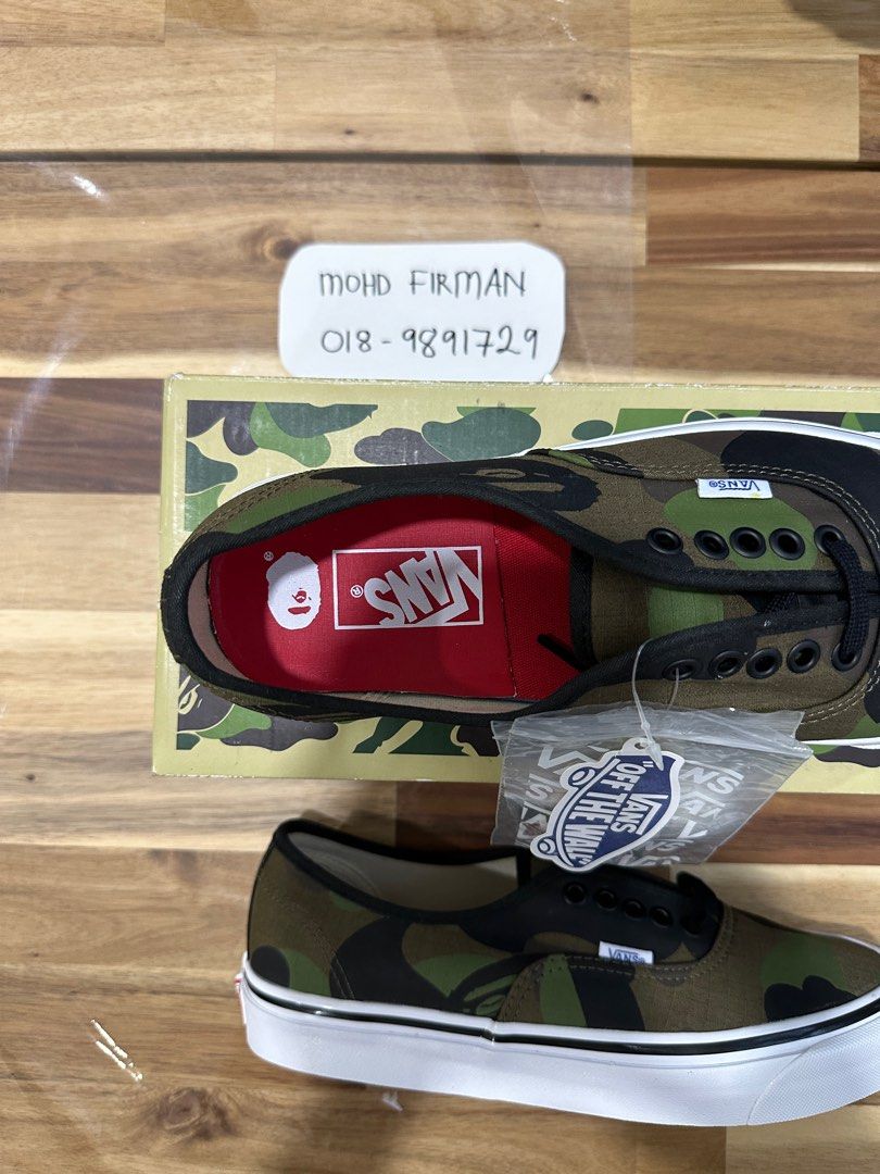 Vans authentic camo store