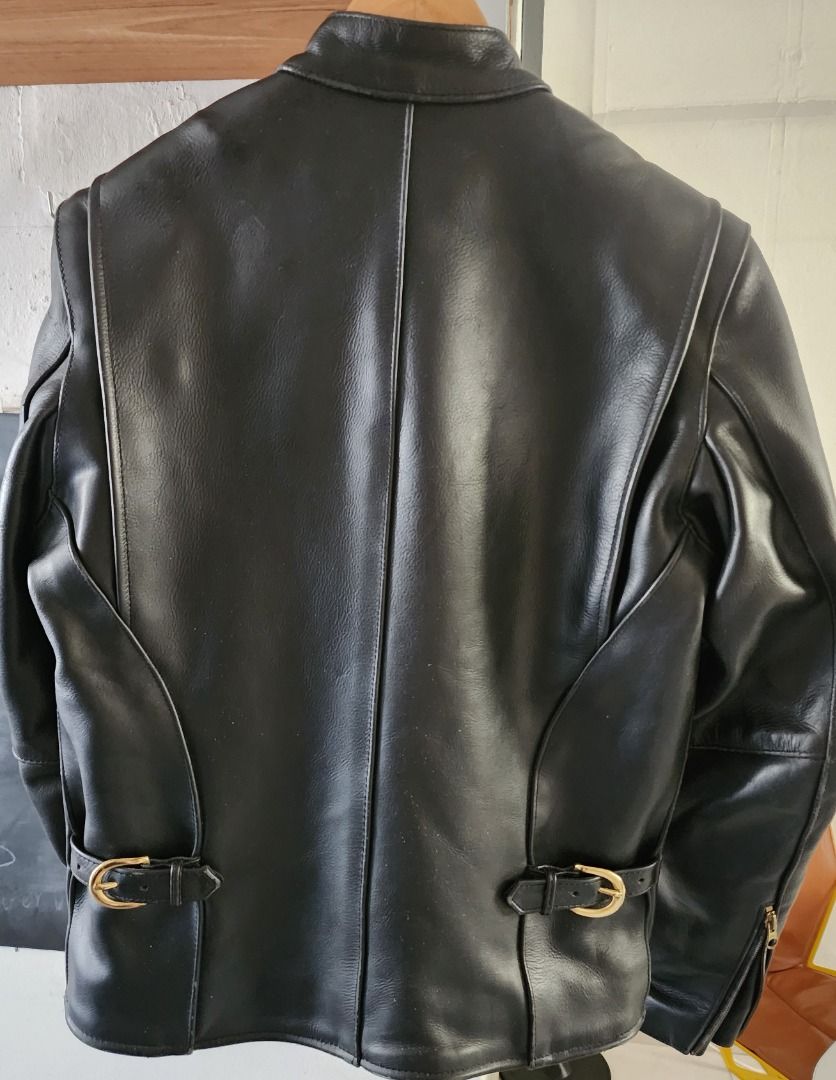 Vanson Model B genuine leather jacket for men. Made in the USA. Size 38 Men s Fashion Coats Jackets and Outerwear on Carousell