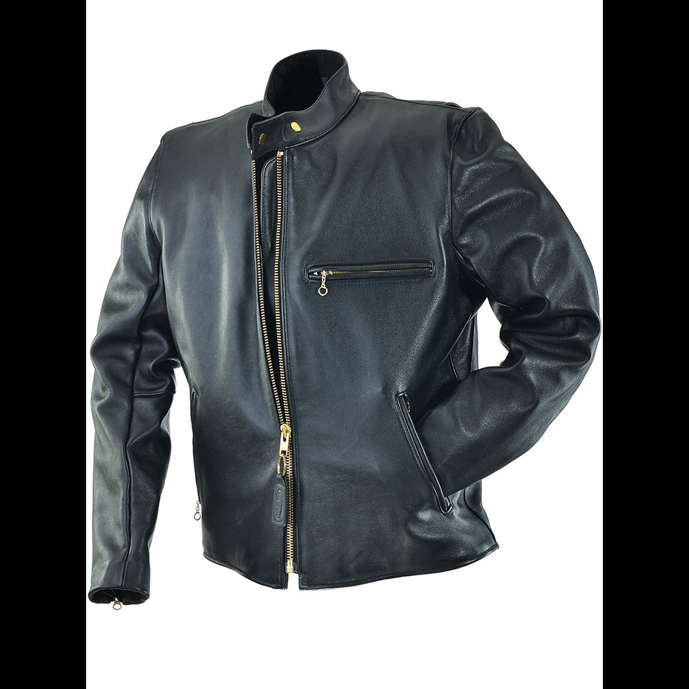 Vanson Model B genuine leather jacket for men. Made in the USA. Size 38