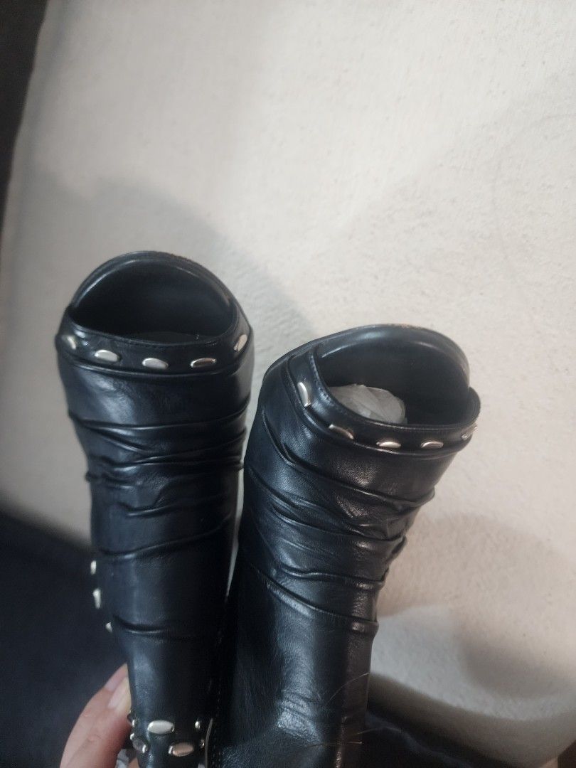 Vince Camuto Kerivini Leather Moto Boot - 20521089