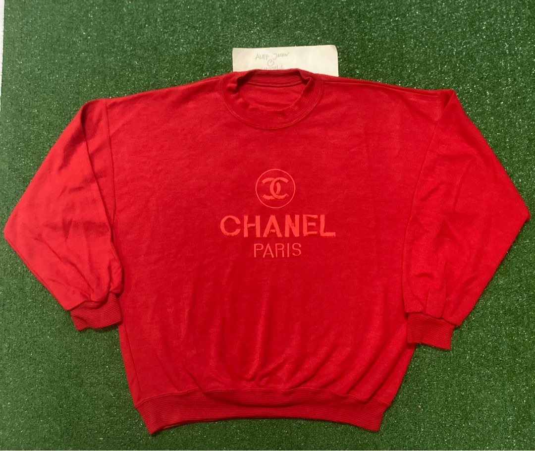 Vintage chanel bootleg sweatshirt online