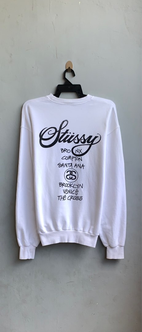Vintage Stussy Made In USA Sweatshirt Men s Fashion Tops Sets
