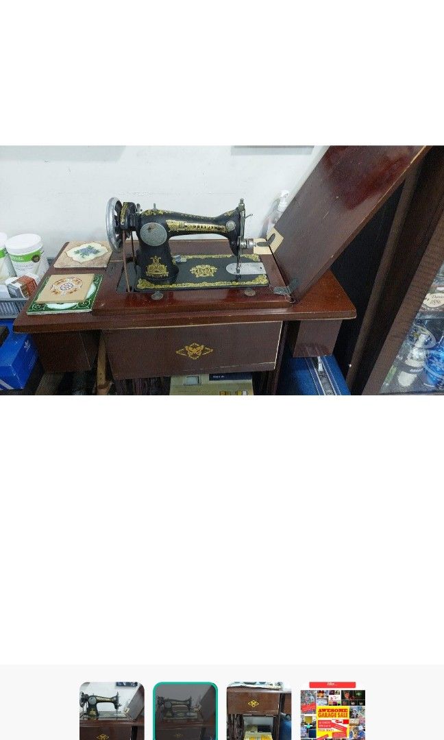 Vintage Typewriter / sewing machine, Computers & Tech, Office & Business Technology on Carousell