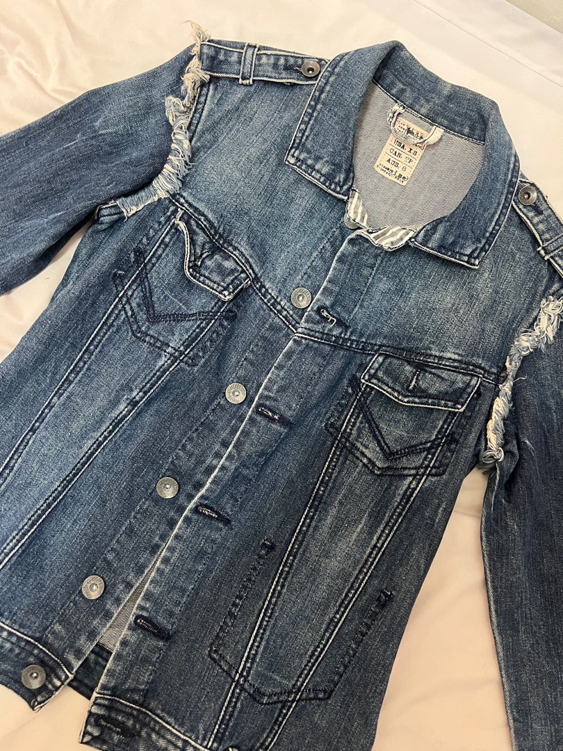 Volcom Denim Jacket Made In Mexico Men s Fashion Coats