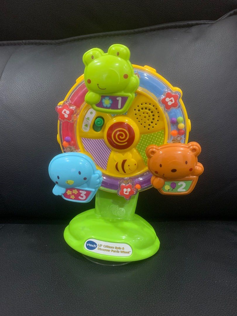 Vtech baby lil critters spin and discover sale