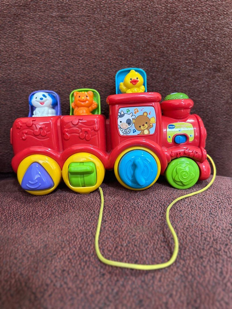 Vtech baby pop cheap up friends train