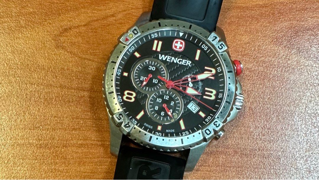 WENGER SWISS SQUADRON 7705X Men s Fashion Watches Accessories