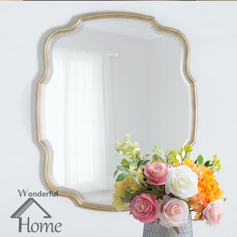 WH0171 Retro Mirror Wall Hanging Mirror Decorative Mirror, Furniture