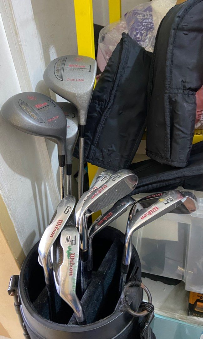 Wilson Golf Club Set, Sports Equipment, Other Sports Equipment and