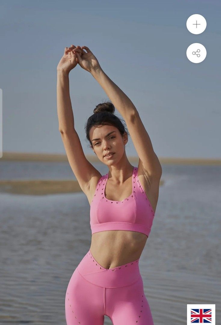 Wiskii Pink Hollywood Racerback Top, Women's Fashion, Activewear on  Carousell