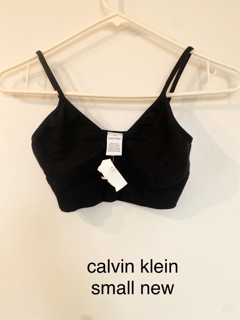 women calvin klein small bra original sale onhand 900 new no tag, Women's  Fashion, Tops, Others Tops on Carousell