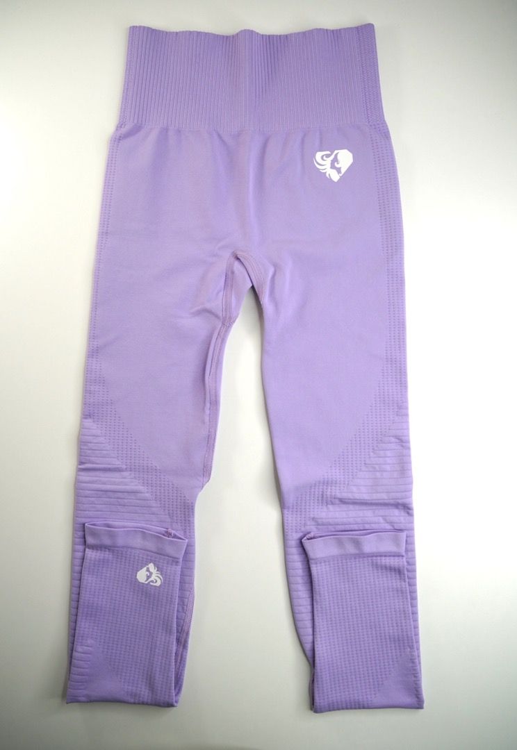 WOMEN'S BEST POWER SEAMLESS LEGGING- Lilac, Pale purple,, 女裝, 運動服裝-  Carousell