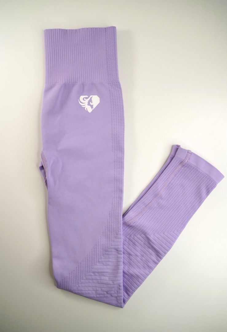 WOMEN'S BEST POWER SEAMLESS LEGGING- Lilac, Pale purple,, 女裝