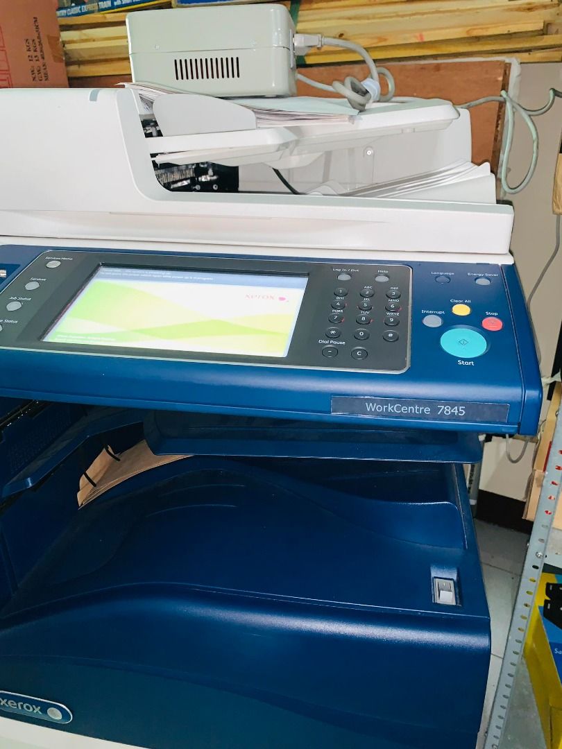 Xerox Workcentre 7845 Laser Printer (Refurbished - Used less than 1 ...