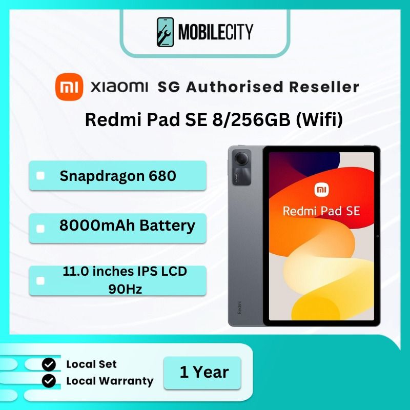 Xiaomi Redmi Pad SE (WiFi) Green 256 GB, Mobile Phones & Gadgets