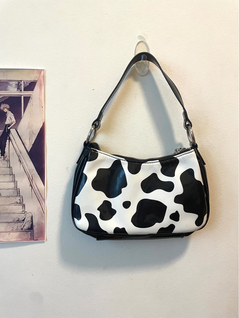 Delias cow print clearance bag