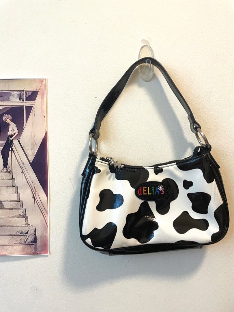 Cow print delias best sale bag