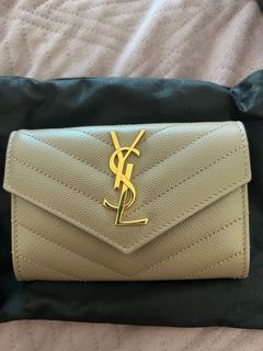 YSL Cassandre Matelassé Small Envelope Wallet