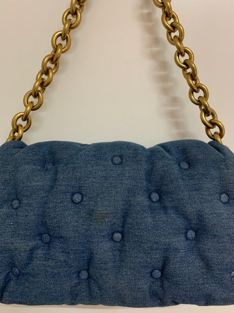 Zara denim top bag