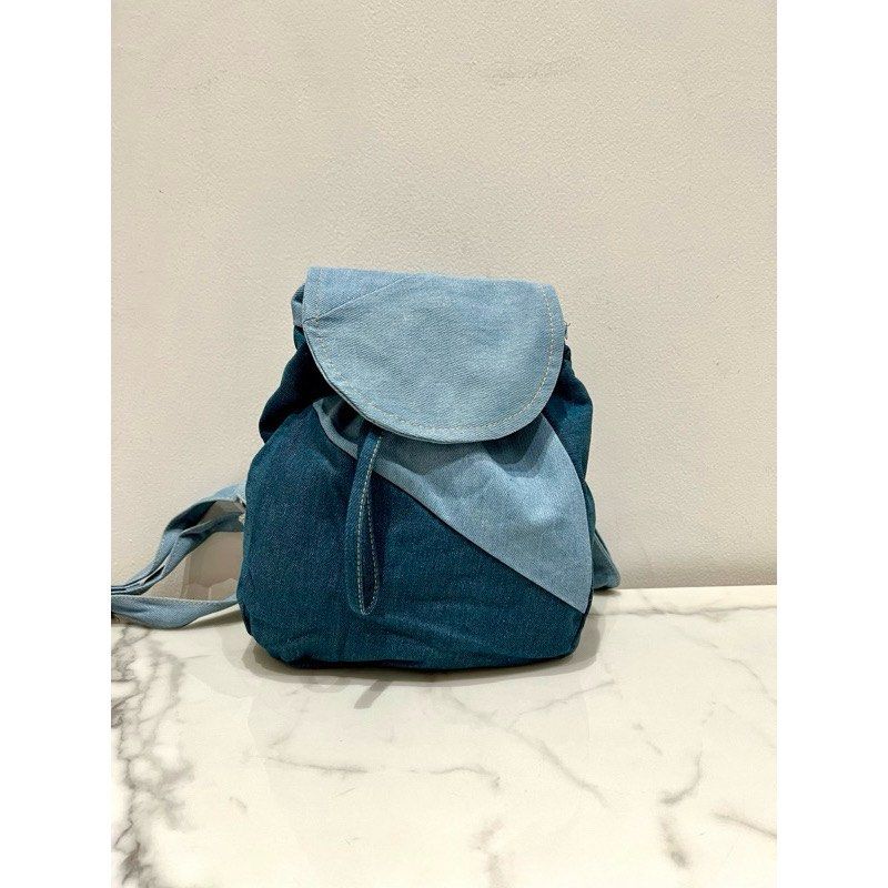 Zara denim bag original new, Fesyen Wanita, Tas Dompet di Carousell