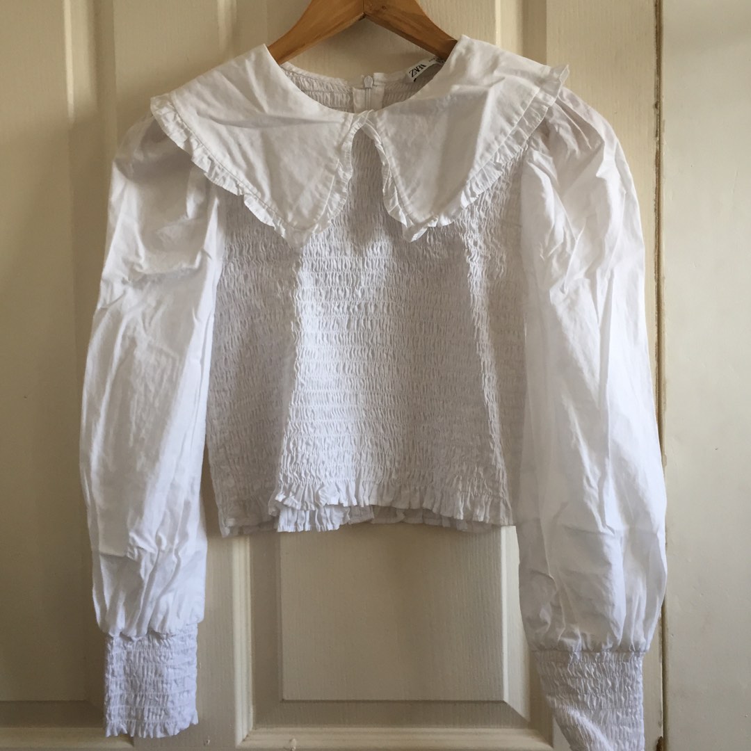 Smock tops zara outlet