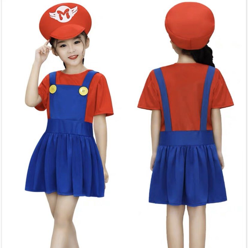 Adulte Super Mario Bros Chat Mario Pyjama Cosplay Costume Carnaval