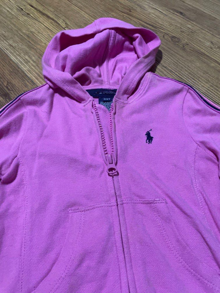 Purple discount polo jacket