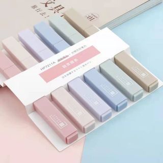 6 Colors Pastel Macaron Highlighter Set [office school supplies & stationery]