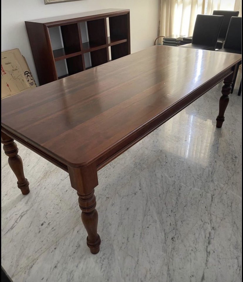 6-seater Dining Table (without chairs), Furniture & Home Living, Furniture, Tables & Sets on ...