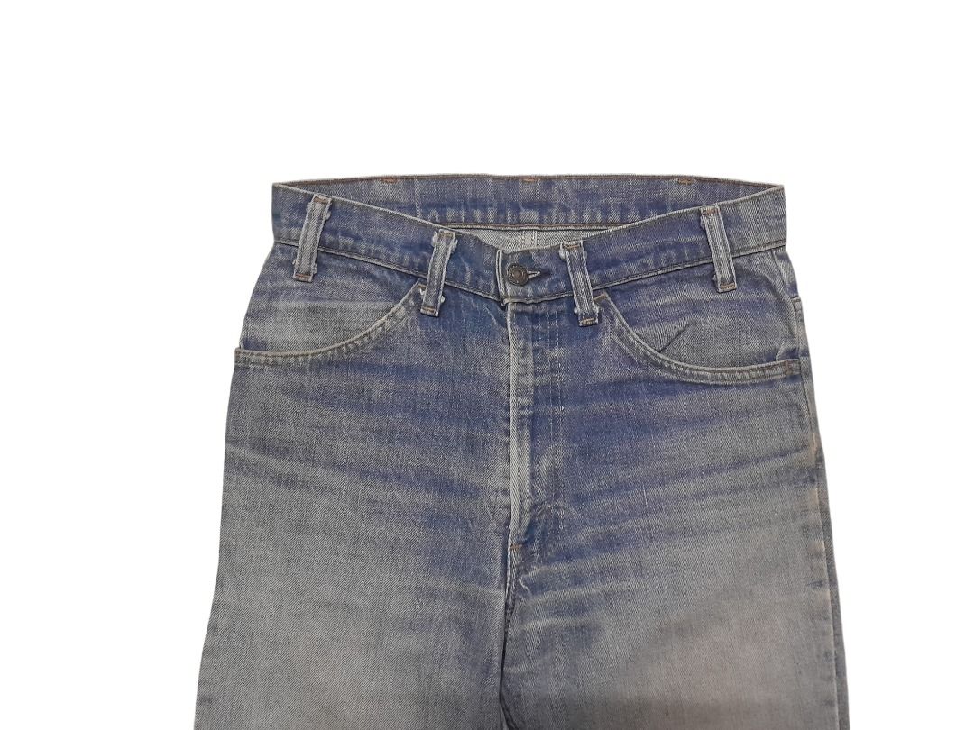 70 80s Levis 517 Denim Usa stamped 8 Button S200 waist 28