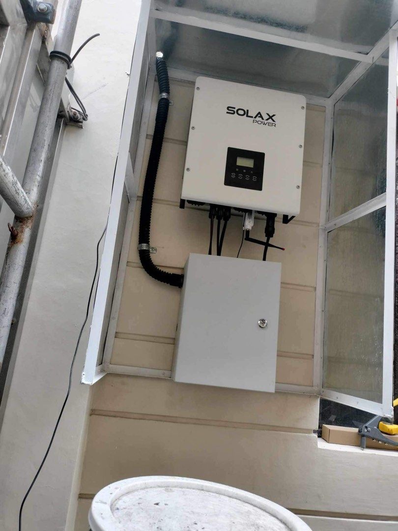 8.25 kW Solar Energy System (SES) (Category: Electrical, Adaptors & Sockets) located in Manila. Submitted by franciscojof (Listing ID 1257986546, Image 3). Description: FROM MY COSTBUSTER COMPANY: SELLING: 8.25 kW Rooftop Grid Tied Solar Energy System (SES) a. Solar Panels: 15 pcs AE Aurora Solar Panels 550 Watts Monocrystalline b. Inverter: 1 set 8kW Solax Grid Tied Inverter c. 1 Lot of Mounting System d. 1 Lot of Balance of System (Breakers, Wi
