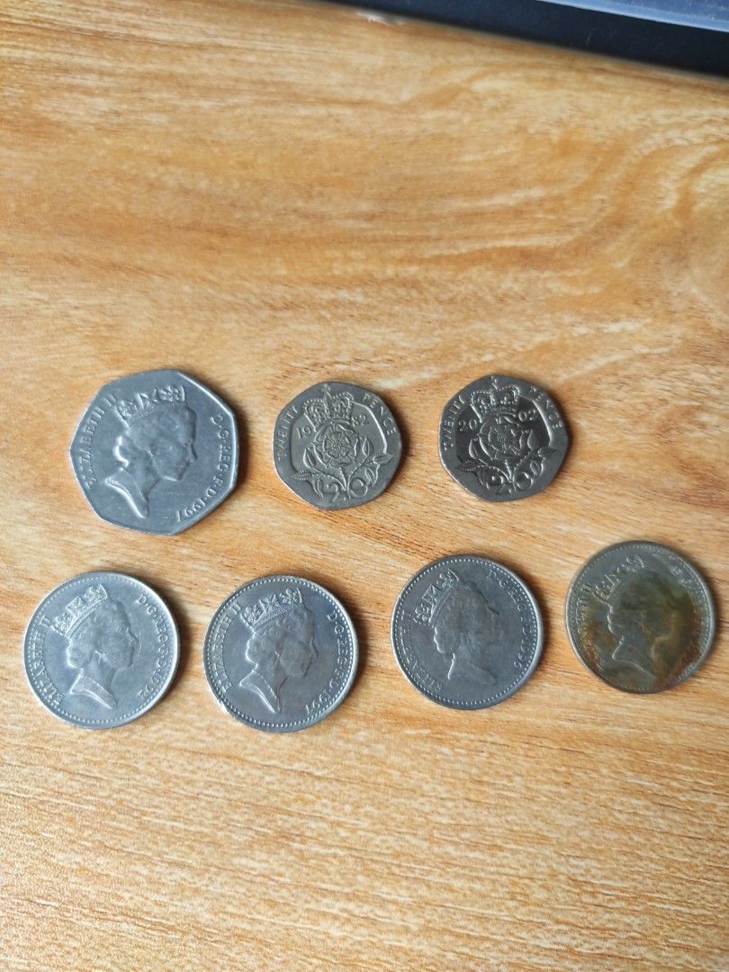 舊英國錢幣old english coins, 興趣及遊戲, 收藏品及紀念品, 錢幣- Carousell