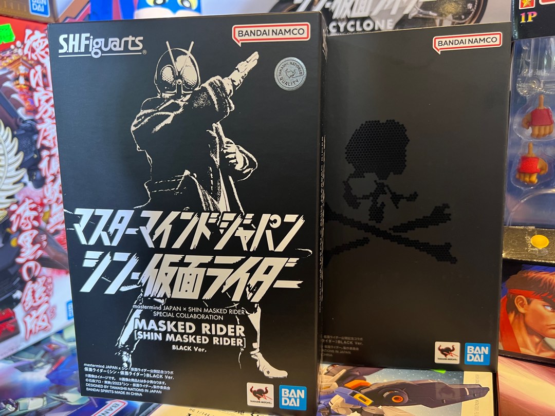 👍現貨 旺角皆旺b25 SHF s.h.figuarts Mastermind Japan x Shin Kamen masked Rider ...