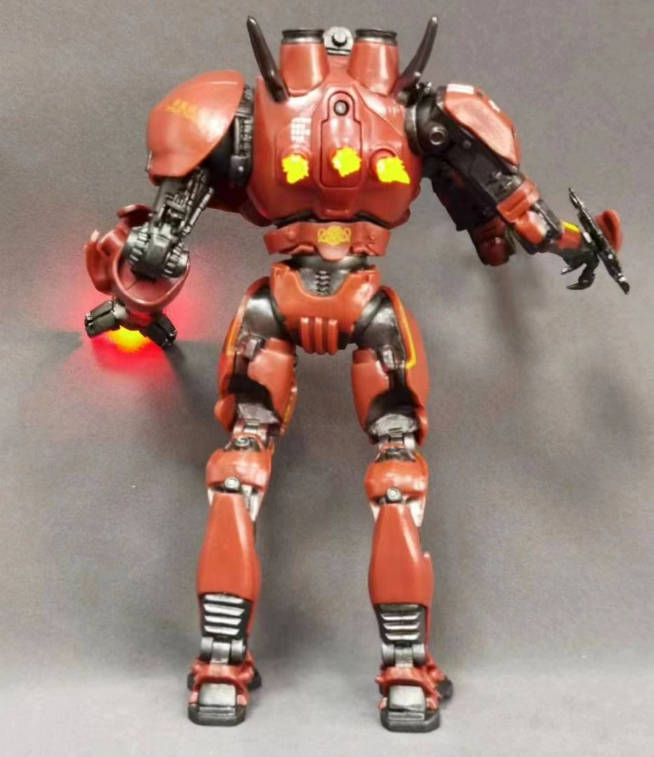 悍戰太平洋 Pacific Rim Crimson Typhoon Ultimate 發光 Figure NECA, 興趣及遊戲, 收藏品及 ...
