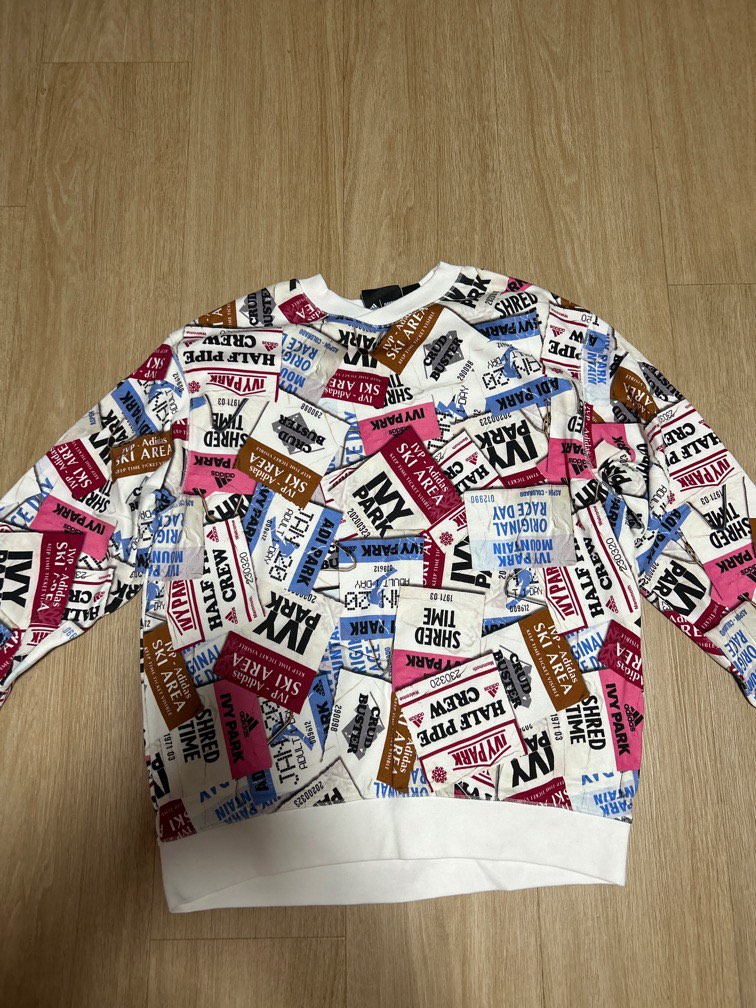 Ivy park ski tag crew sweatshirt outlet