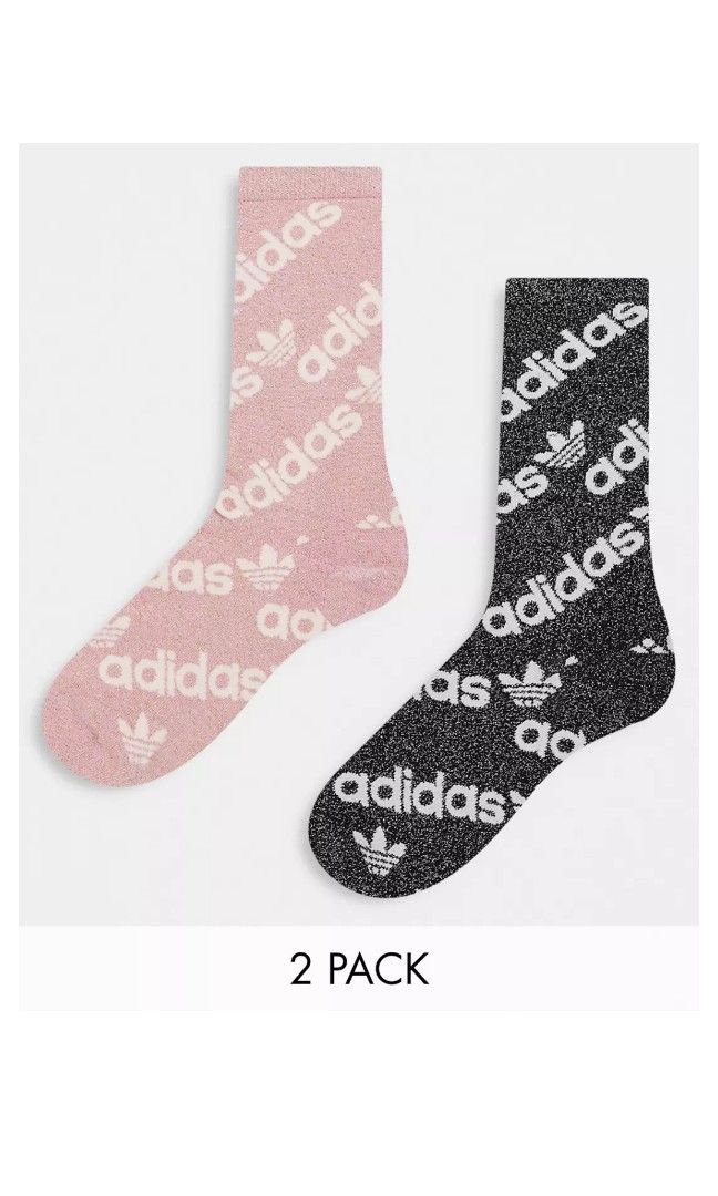 Adidas originals hotsell socks black