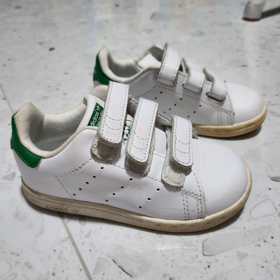White stan smith best sale kids