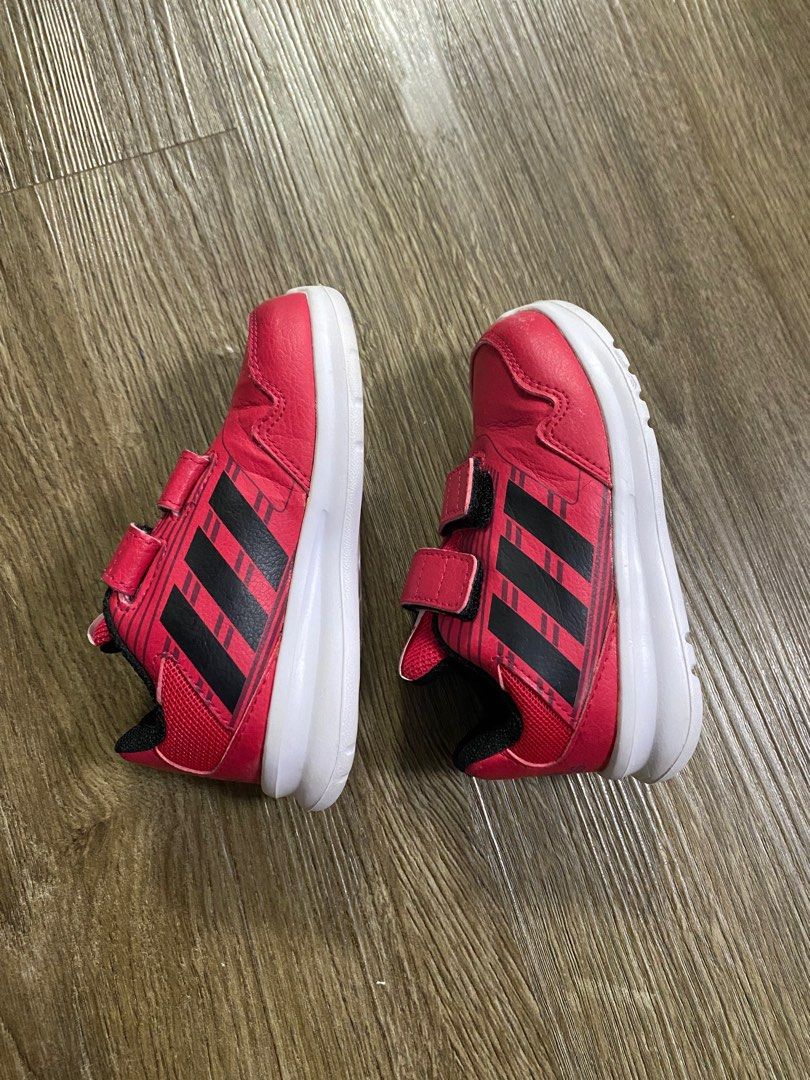 Adidas youth shoes shop red