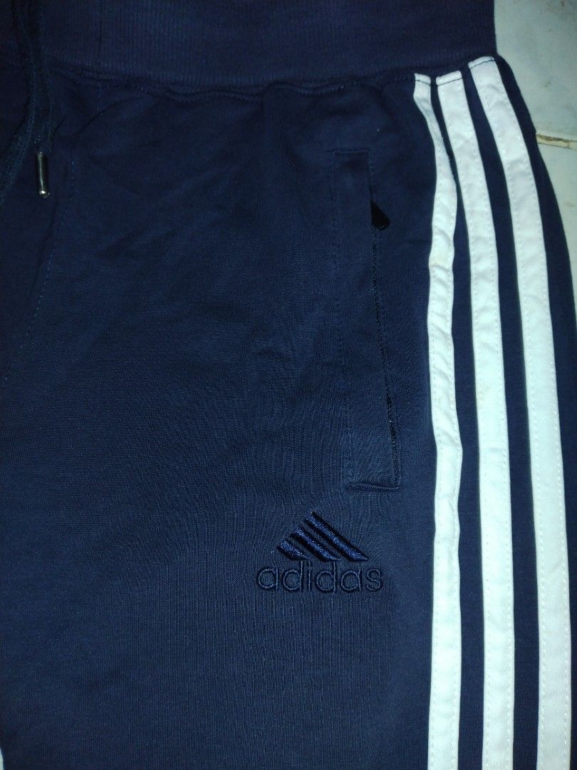 Adidas track pants slim fit, Men's Fashion, Bottoms, Joggers on Carousell