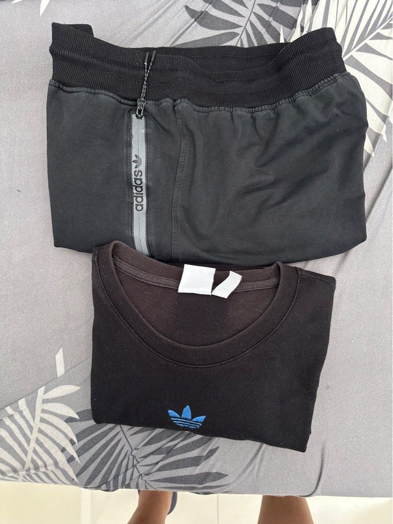 Adidas t-shirt and shorts bundle (Category: Activewear) located in Digos. Submitted by athena008 (Listing ID 1257865095, Image 1). Description: Up for grabs Adidas T-shirt and shorts Size: 34 (t-shirt) XL- shorts (fits 28-31 inches) In great condition .