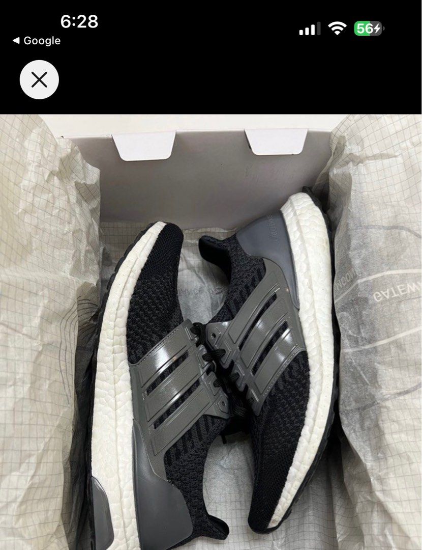 Stan smith store ultra boost black