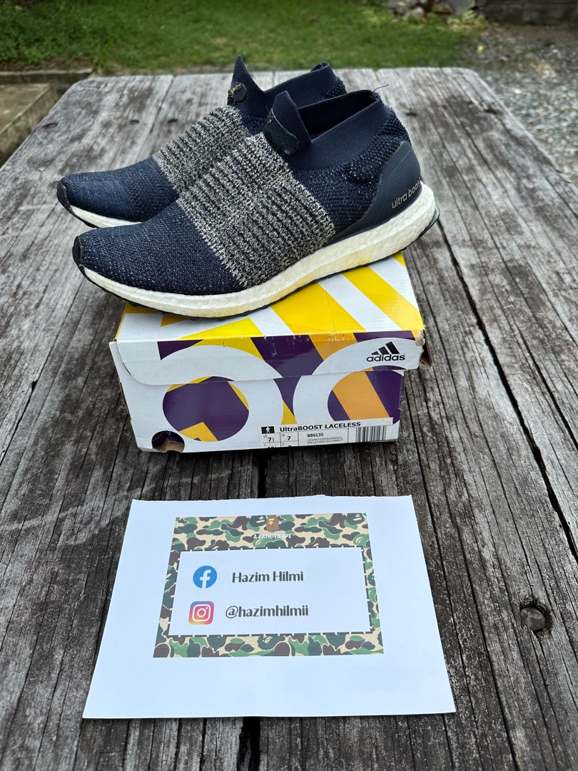 Ultraboost laceless outlet blue