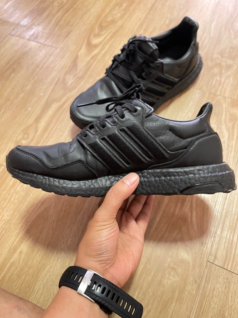 Adidas boost leather best sale