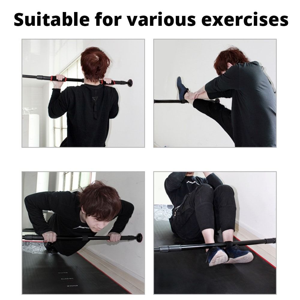 Exercise rod deals for door