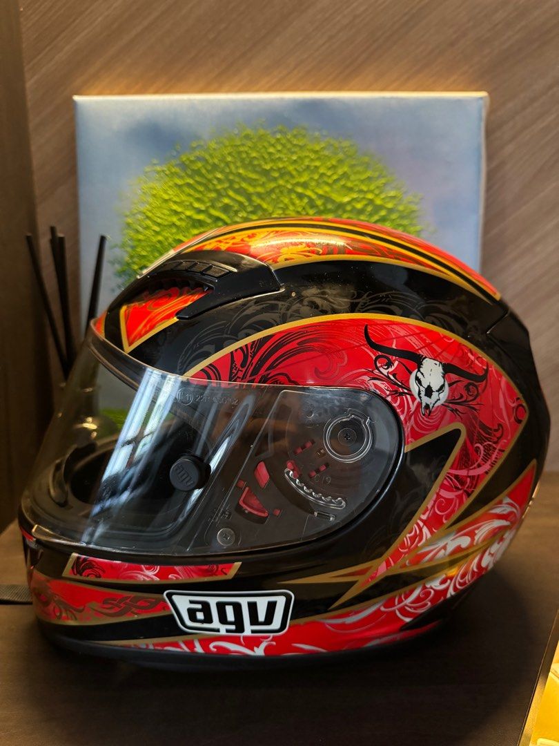 AGV Full Face Helmet T2 Motorcycles Motorcycle Apparel on Carousell